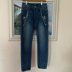 Bebe size 30 bling denim jeans. New.
